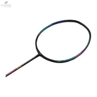 Raquette De Badminton Li - Ning Windstorm 72 Noir/Bleu - Légère 72g & Équilibre En Tête 315mm - DC.SPORTS